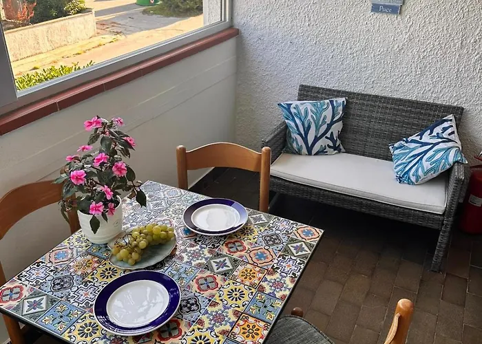 Iris Apartment-trilocale Vistamare, 50 M Dalla شقة ليدو ديلي نازيوني